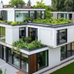 Maisons et immeubles container : solutions innovantes pour un habitat durable et économique