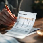 Salarié consultant son compte CESU et bulletin de salaire sur ordinateur à domicile