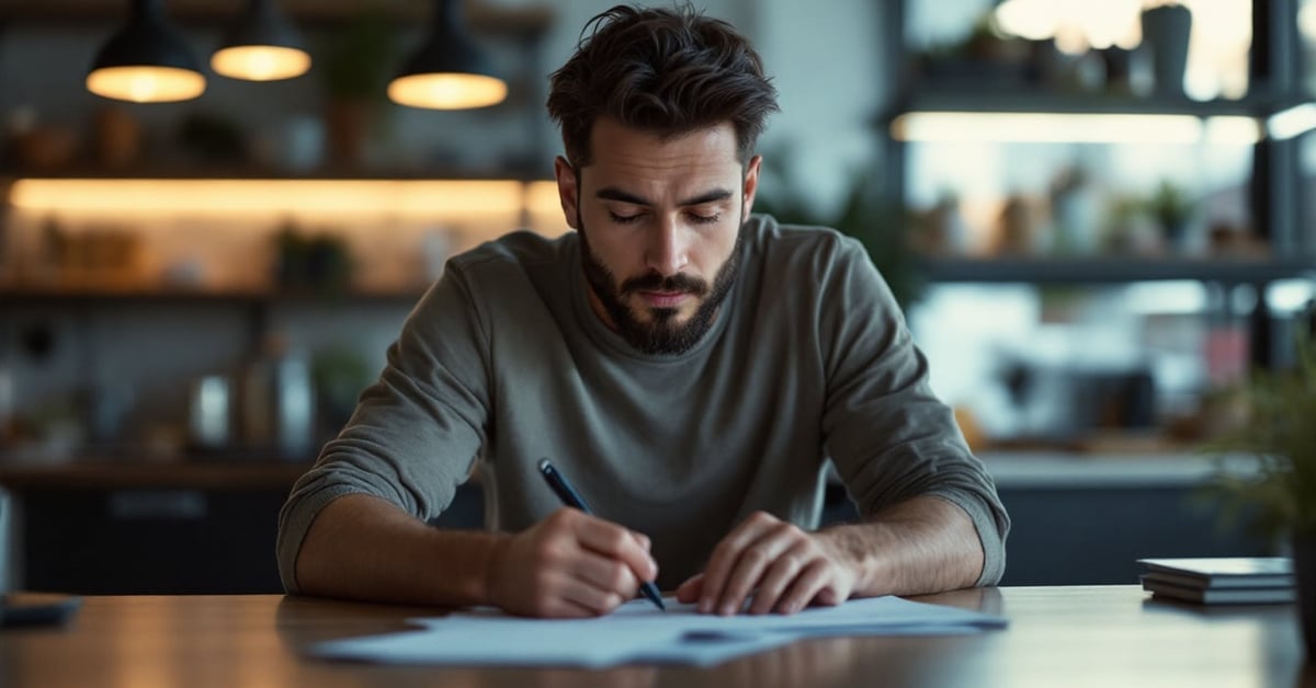 Fiche de paie en ligne affichée sur un écran d'ordinateur dans un bureau moderne