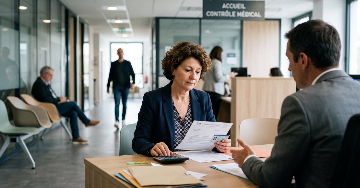 Contrôle arrêt maladie : délai et procédure pour vérifier un arrêt de travail