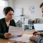 Prolongation arrêt maladie : patient au repos avec documents médicaux et ordonnance sur une table